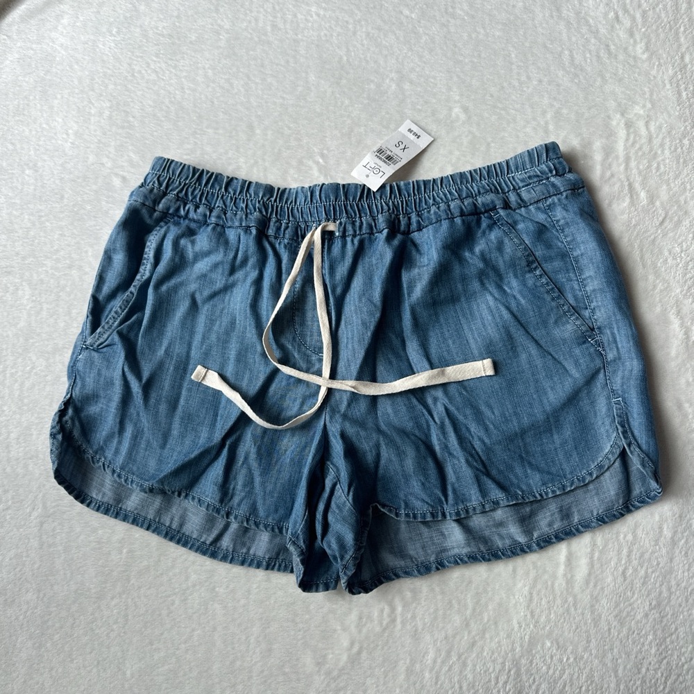Loft chambray shorts